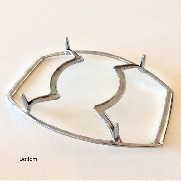 Corningware P-11-M Vintage Platinum Cradle - Picture 2 of 7